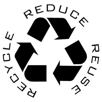 Переработка логотипа Наклейка для укладки Сплошная Стрелка Виниловое Окно автомобиля Грузовика Мотоцикла внедорожника Бамперное Окно