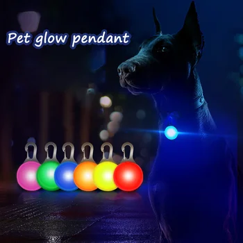 Светодиодный USB-люминесцентный ошейник для собак и кошек, подвеска, светящиеся очаровательные огни, защитные фонари для ночных прогулок, Принадлежности для ошейников для домашних животных, аксессуары