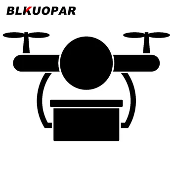 BLKUOPAR Быстрая доставка дроном Наклейки для автомобилей, вырезанные переводные картинки, индивидуальные автомобильные аксессуары, лобовое стекло, окна, водонепроницаемый декор