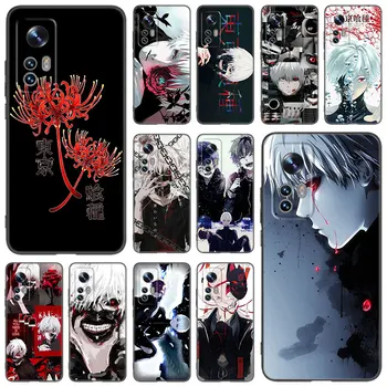 Аниме Tokyo Ghoul Цветочный Чехол Для Телефона Xiaomi Mi 9SE 9T 10T 11i 11T Lite NE POCO C40 F3 M3 X3 GT NFC M4 X4 Pro 5G Черный Чехол