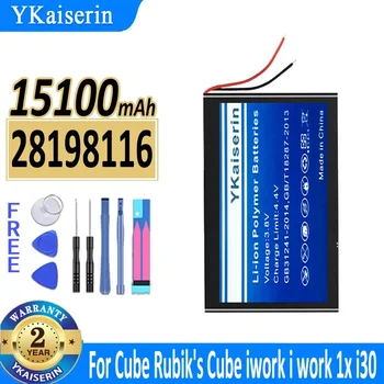 15100 мАч YKaiserin аккумулятор 28198116 для кубика для iwork Rubik's i work 1x аккумуляторы для ноутбуков i30