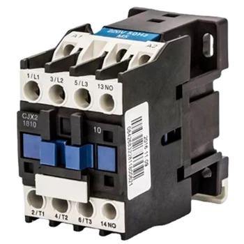 1 Шт. Высококачественный контактор LC1 переменного тока CJX2-1810 32A Переключает напряжение 220 В CJX2-1810