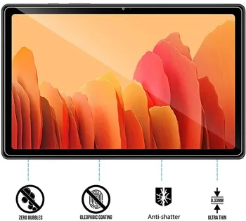 2 предмета для Samsung Galaxy Tab A7 2020 T500 T505 10,4-дюймовый планшет премиум-класса 9H с защитным экраном из закаленного стекла Защитная крышка