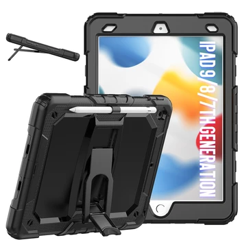 Прочный чехол для apple iPad 10/9/8/7 / корпус планшета 6-го поколения для iPad air2 С полной защитой, Встроенная подставка Mini 5/4 10,2 дюйма