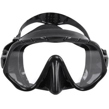 Маска для дайвинга с идеальным обзором, маска для подводного плавания, силиконовые очки для подводного плавания