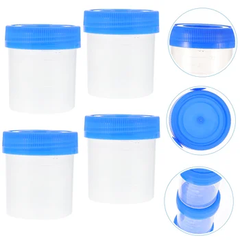 Чашки для мочи Iplusmile, чашки для сбора образцов мочи, Пластиковые чашки для образцов, Чашки для образцов мочи, контейнер для образцов мочи, Лаборатория