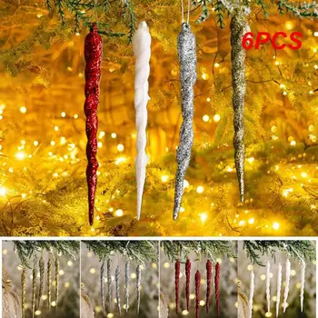 Рождественские украшения из волшебной палочки, красочный кулон с фруктовым мороженым, креативный кулон из волшебной палочки, маленькие украшения из елочной нити