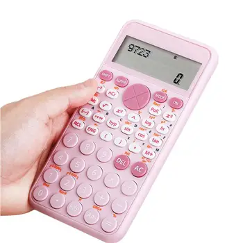 Симпатичный калькулятор, научные Настольные калькуляторы, Большой дисплей, электрический, 10-значный Для начинающих и продвинутых пользователей, Маленький карман.