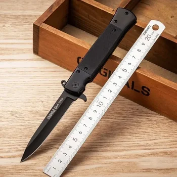 Портативный Мини-складной карманный нож для мужчин на открытом воздухе из стали высокой твердости для самообороны, выживания в кемпинге, портативный нож для охоты