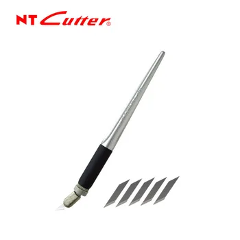 NT Cutter SW-600GP Разделочный нож, 360-градусный перочинный нож для точных изогнутых линий, алюминиевый держатель, вращающийся резак, инструменты для художественного ремесла