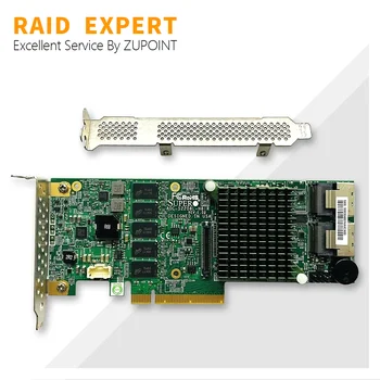 Карта RAID-контроллера ZUPOINT Super-micro AOC-S2208L-H8IR 1 ГБ 8 Портов SAS SATA 6 Гб /сек. Карта расширения RAID PCI E
