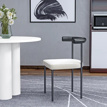Роскошные современные стулья для гостиной, дизайнерские металлические стулья для столовой в скандинавском стиле, мебель для гостиной Lazy Adults Divano Letto MQ50CY