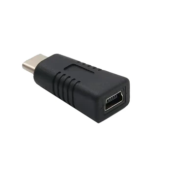 Универсальный адаптер Mini USB Female to Type C Male Converter для планшета смартфона
