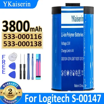 Сменный аккумулятор YKaiserin 533-000116/533-000138 3800 мАч для Logitech S-00147, UE MegaBoom High Capacity Batterij