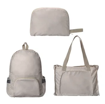 Открытый складной рюкзак, сумка большой емкости, многофункциональная сумка для хранения двойного назначения, Походный водонепроницаемый рюкзак