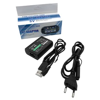 Источник питания Адаптер переменного тока 5 В USB Кабель для зарядки Шнур домашнего зарядного устройства для Sony PlayStation Vita Slim PSVita 2000 EU/US/UK