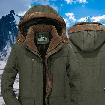 Оставайтесь в тепле и стиле, Плюс Размер 5XL 6XL Зимняя куртка из плотного флиса, теплое ветрозащитное пальто большого размера