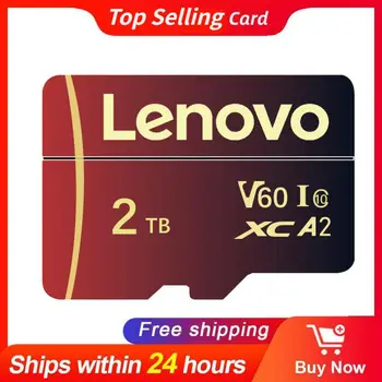 Lenovo Высокоскоростная Карта Micro TF SD Card 1 ТБ 512 ГБ 256 ГБ Класса 10 V60 Флэш-Карта Памяти 128 ГБ Cartao De Memoria Для Nintendo Switch