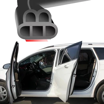 резиновая прокладка для автомобильного уплотнения длиной 25 м, Автозащитные уплотнительные прокладки, резиновые уплотнения для двери автомобиля, герметик для багажника, капота, шумоизоляция