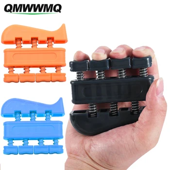 QMWWMQ 1 шт. Тренажер для рук, Тренажер для пальцев (усилитель хвата), подпружиненный, Пальцево-Поршневая система, Дополнительная подушка для ладоней