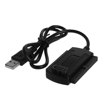 Кабель-конвертер USB-адаптера Sata USB2.0 Кабель-конвертер жесткого диска для 2,5-3,5-дюймового адаптера HDD SSD Dropship