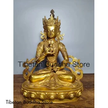 Древнетибетский буддизм, Бронзовая Позолоченная Статуя Будды Богини Ваджрадхары Ваджрабхайравы