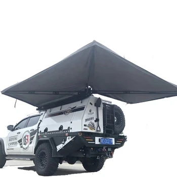 Навес для бокового тента автомобиля на 270 градусов в сборе с верхними автомобильными палатками, Автомобильная палатка для кемпинга