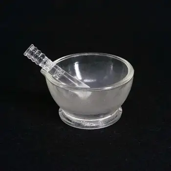 Аптекарский набор для измельчения твердых стеклянных пестиков и ступок внутренним диаметром 75 мм