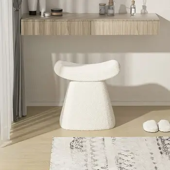 Современный минималистичный стул для гостиной, Бархатный Европейский туалетный табурет, роскошный стул для макияжа в спальне, мебель для дома Cadeira Gamer
