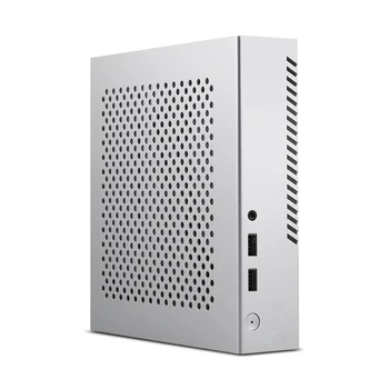 Алюминиевый Mini-ITX для домашнего кинотеатра Case для хоста сервера мониторинга HTPC Case Cha