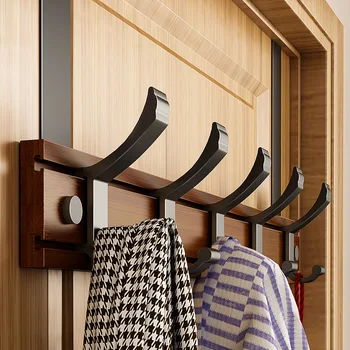 Настенная Скандинавская вешалка для одежды из массива дерева Простые идеи Роскошная Вешалка для одежды в спальню Маленькая мебель Perchas Para Ropa