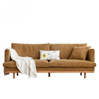 Маленький семейный диван Современная и контрактная мебель из комбинированной ткани в Таиланде для гостиной Nordic Concubine Complete Furniture