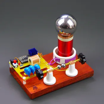 Мини-разрядник катушка Тесла (в разобранном виде) SGTC генератор искр, высоковольтная научно-физическая развивающая игрушка