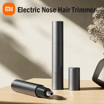 Оригинальный электрический триммер для волос в носу Xiaomi Mijia, портативный триммер для волос в носу, ушах, бровях для мужчин, перезаряжаемая безболезненная машинка для стрижки