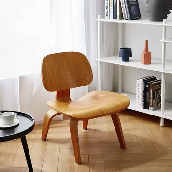 Скандинавский Современный стул для гостиной в Дании, простые уличные стулья для кофе из массива дерева, Ресторанная спинка, мебель для салона Fauteuil для дома