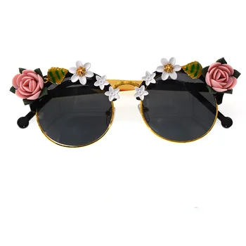 Новая мода, сделай САМ, роскошные женские солнцезащитные очки 