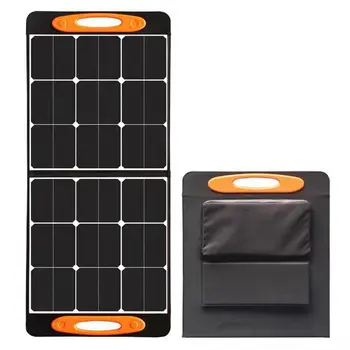 SolarSaga 100 Вт Зарядное Устройство Для Солнечных Батарей с USB-Выходами Портативная Складная Солнечная Панель для Телефона Электростанции мощностью 240/300/500/1000/1500 Вт
