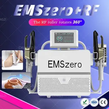 2024 EMS Высокоинтенсивно Сфокусированный электромагнитный Emszero с 4 ручками rf neo body sculpting machine EMS