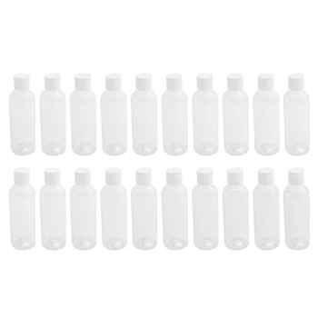 80 штук пластиковых бутылок для шампуня объемом 100 мл, Пластиковые бутылки для путешествий, контейнер для косметического лосьона