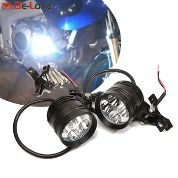 12V Светодиодные точечные головные фонари для SUZUKI V-Strom 650 1000 250 Vstrom DL250 DL650 DL1000 Белые мотоциклетные фары вспомогательная лампа