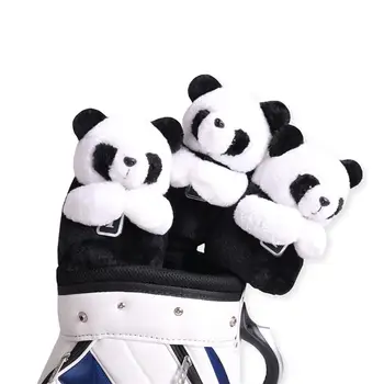 Чехол для клюшки для гольфа Cute Panda для снаряжения водителя