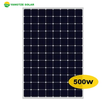 Горячие продажи Солнечных панелей Yangtze Mono 500Watt 500 W Солнечная Домашняя панель 500W с лучшим качеством