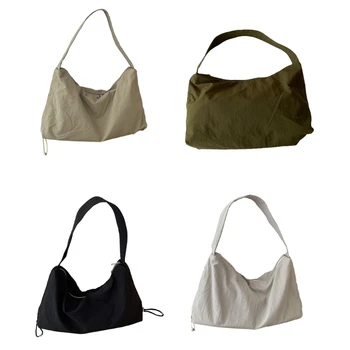 Нейлоновая сумка подмышками 4XFF Простая женская сумка через плечо Модная сумка для поездок на работу