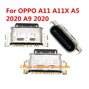 10шт-100шт Штекер USB Type-C Разъем для зарядки OPPO A11 A11X A5 2020 A9 2020