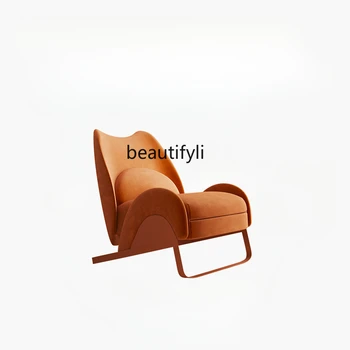 Ткань для одноместного дивана-кресла Creative Comfort Гостиная Nordic Leisure Регулируемое функциональное кресло с откидной спинкой