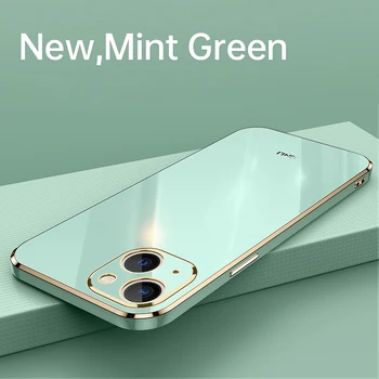Для iPhone 13 iPhone13 mini Case, модное покрытие, мягкий силиконовый резиновый чехол, чехол для телефона Apple iPhone 13 mini Pro Max