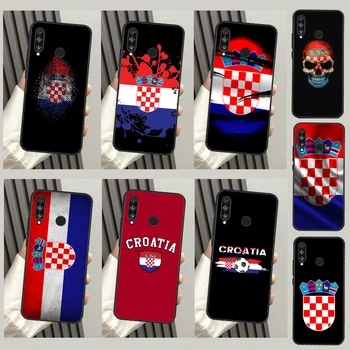 Чехол с Флагом Хорватии Для Huawei Honor X9a X7 X8 X9 50 70 P20 P30 P40 Lite Mate 50 P50 Pro Nova 5T P Smart