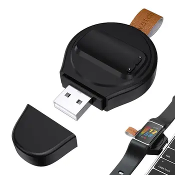 USB Зарядное устройство для Fitbits Luxe Зарядка Магнитная для Fitbits Charge 5 USB Беспроводная индуктивная Магнитная зарядка смарт-часов Adapta