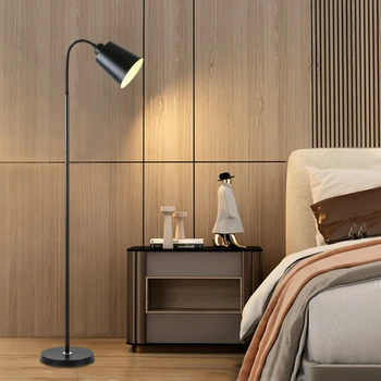 Скандинавский торшер, минималистичные Регулируемые светодиодные торшеры для спальни, гостиной, рабочего стола, домашнего декора, диванного освещения