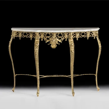 Мебель для гостиной европейская импортная Стол для веранды виллы в европейском стиле роскошный стол для коридора мраморный шкаф для веранды